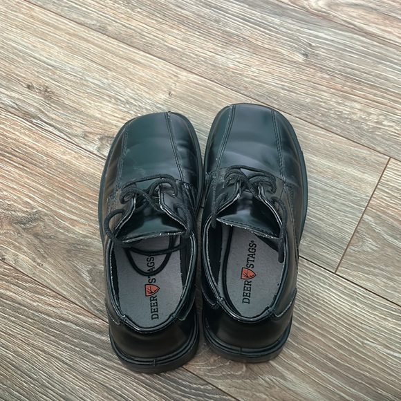 Boys black dress shoes - Picture 3 of 4